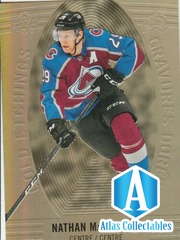 2019-20 HOCKEY CARD TIM HORTONS NATHAN MACKINNON GOLD ETCHINGS GE-2